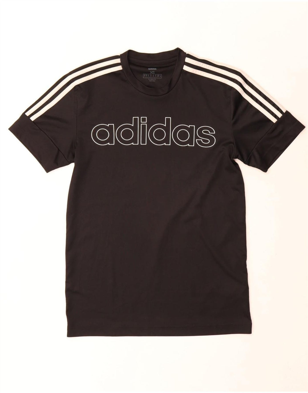 Adidas Herren Climalite Graphic T-Shirt Top XS Schwarz Polyester