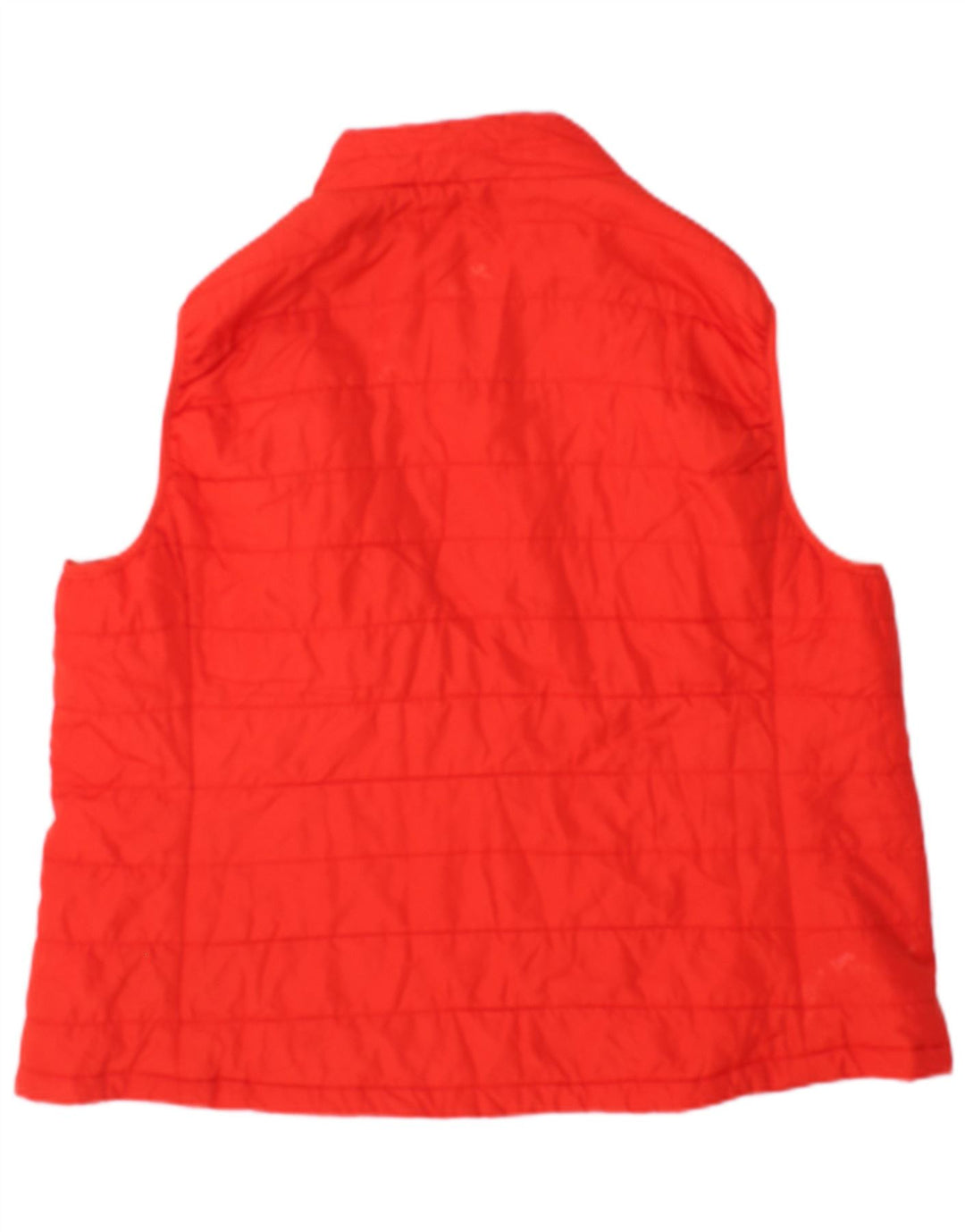 Marks & Spencer Damen Wattierte Weste UK 20 2XL Orange Polyester