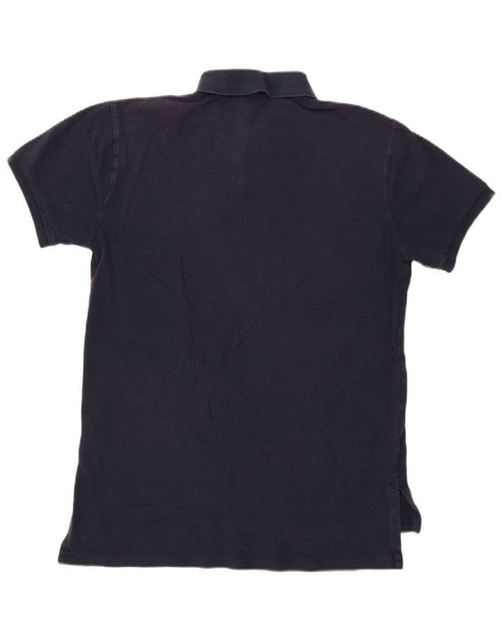 POLO RALPH LAUREN Herren-Poloshirt, mittelmarineblaue Baumwolle