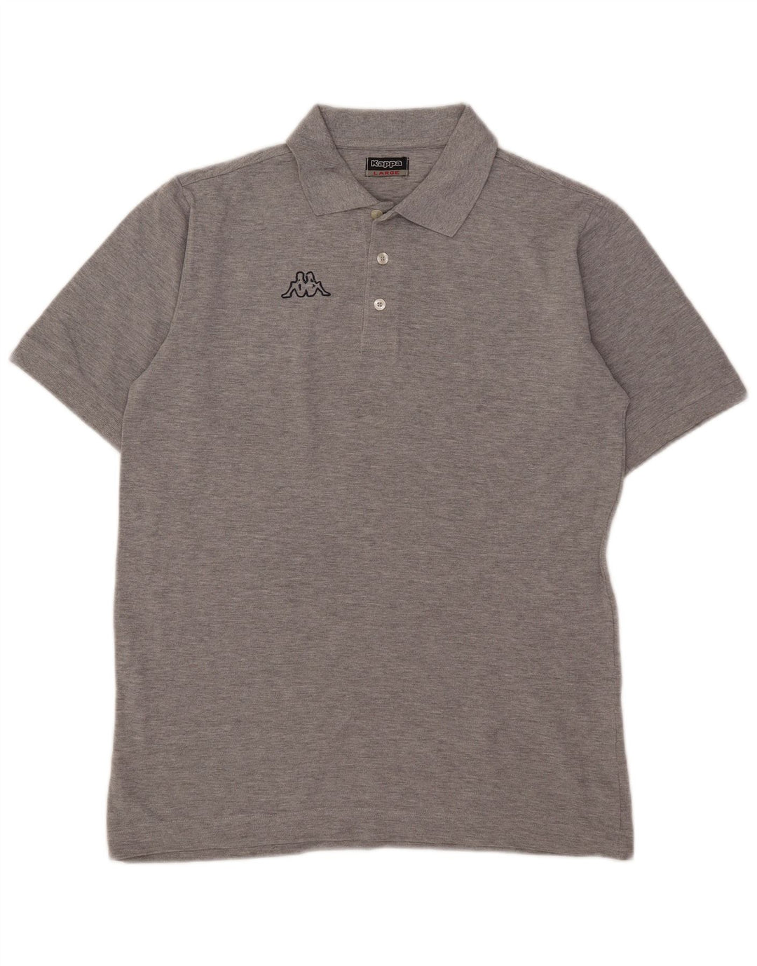 Kappa Herren Poloshirt Large Grau
