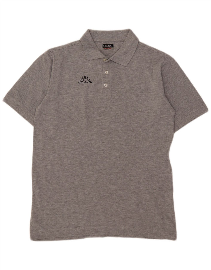 Kappa Herren Poloshirt Large Grau