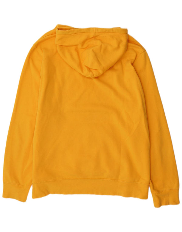 The North Face Mens Graphic Hoodie Jumper XL Yellow Cotton
