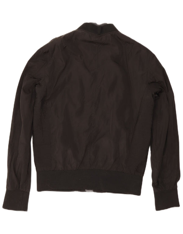 Zara Herren Bomberjacke UK 40 Large Schwarz