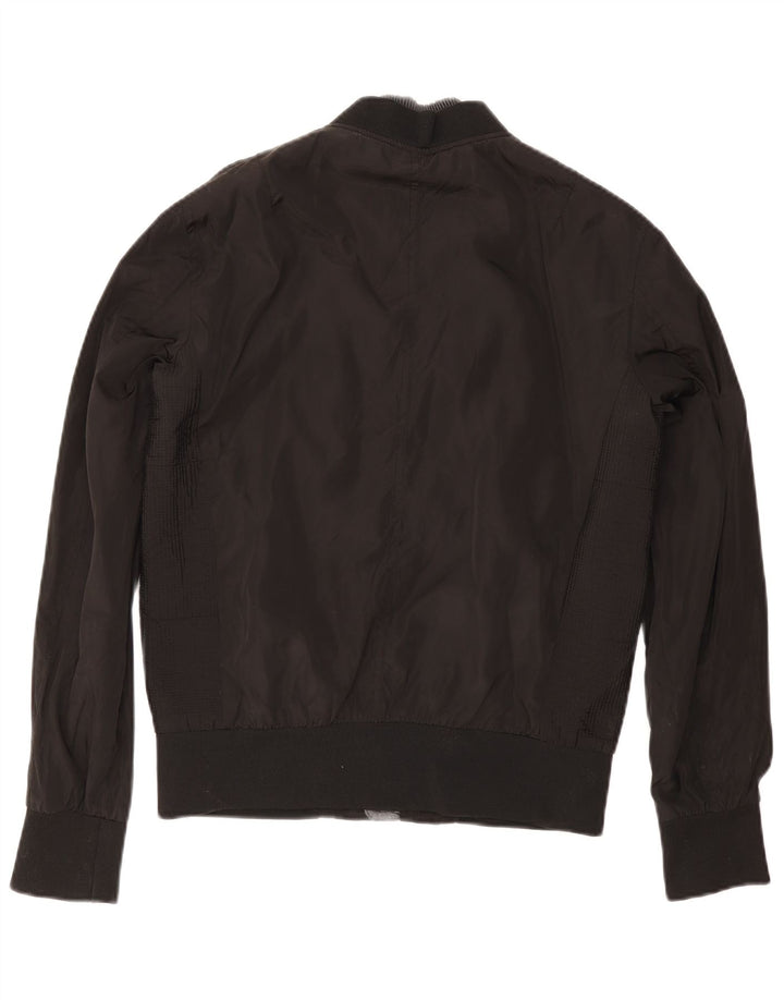 Zara Herren Bomberjacke UK 40 Large Schwarz