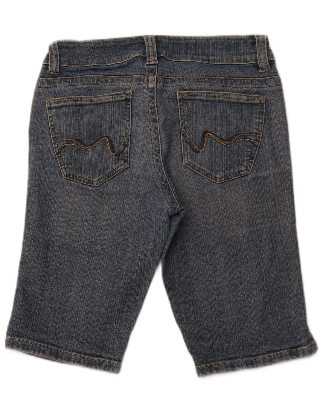 LEE Damen Jeansshorts US 7/8 Medium W28 Blaue Baumwolle
