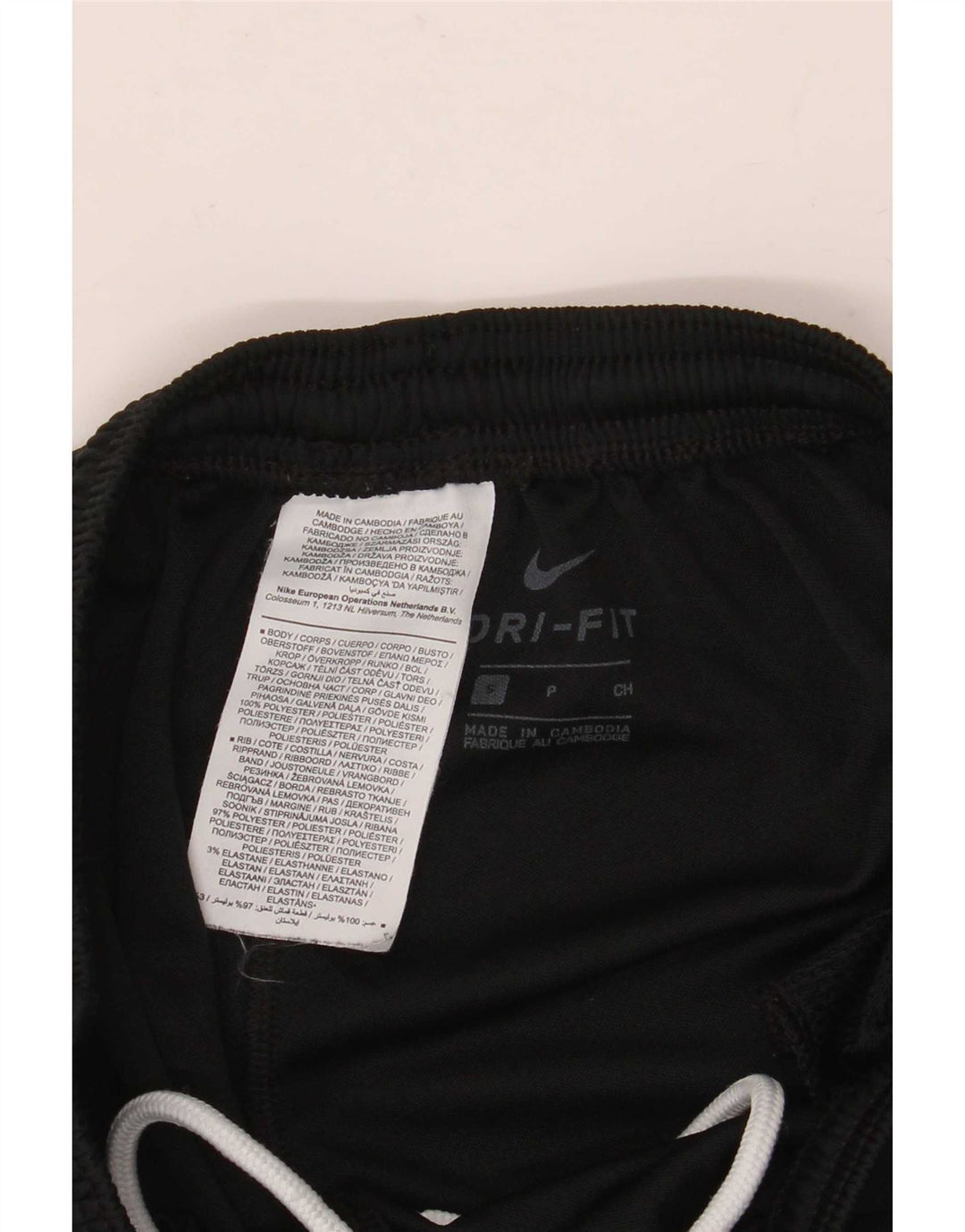 Nike Herren Dri Fit Trainingshose, Größe S, Schwarz, Polyester