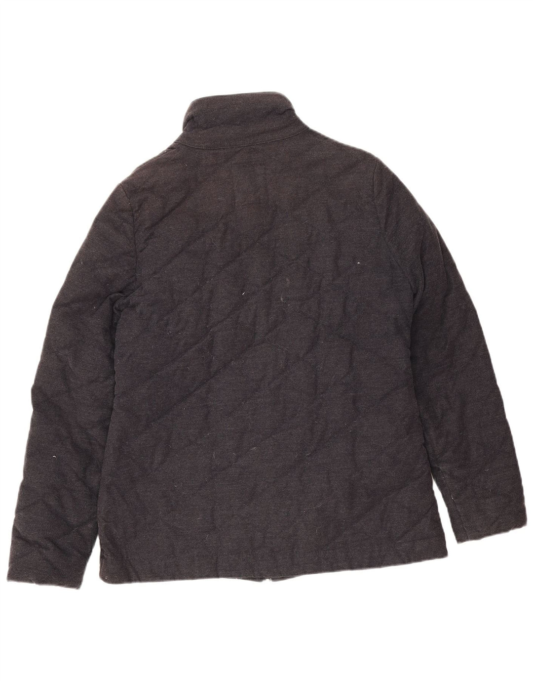Crew Clothing Damen Übergroße Steppjacke UK 10 Small Schwarz Baumwolle