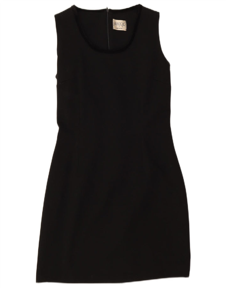 Caracciolo Damen 4-Knopf-2-teiliges Set IT 44 Mittelschwarzes Polyester