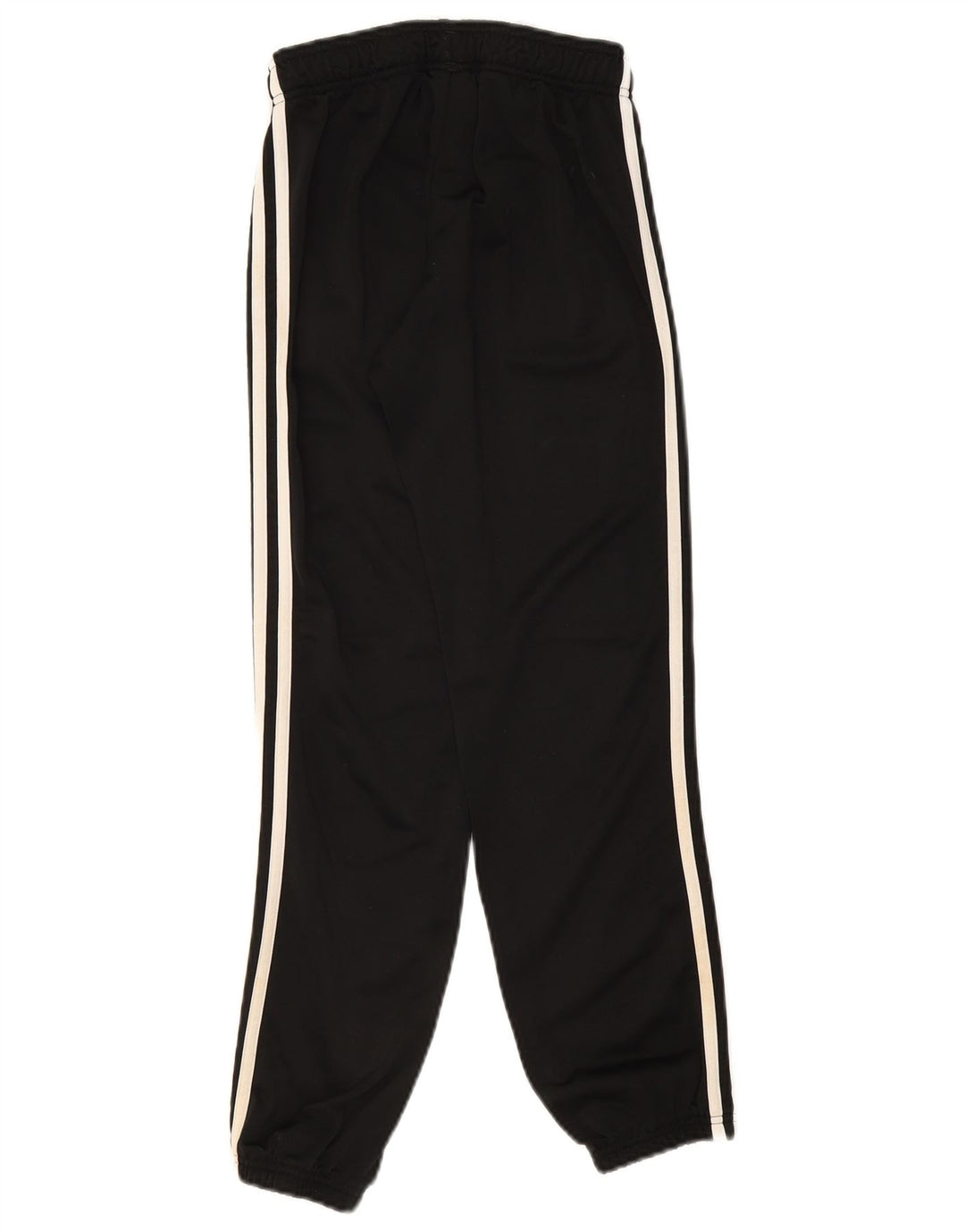 ADIDAS Boys Tracksuit Trousers Joggers 11-12 Years  Black Polyester