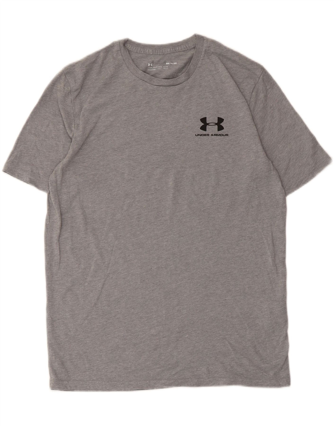 Under Armour Herren T-Shirt Top Small Grau Baumwolle