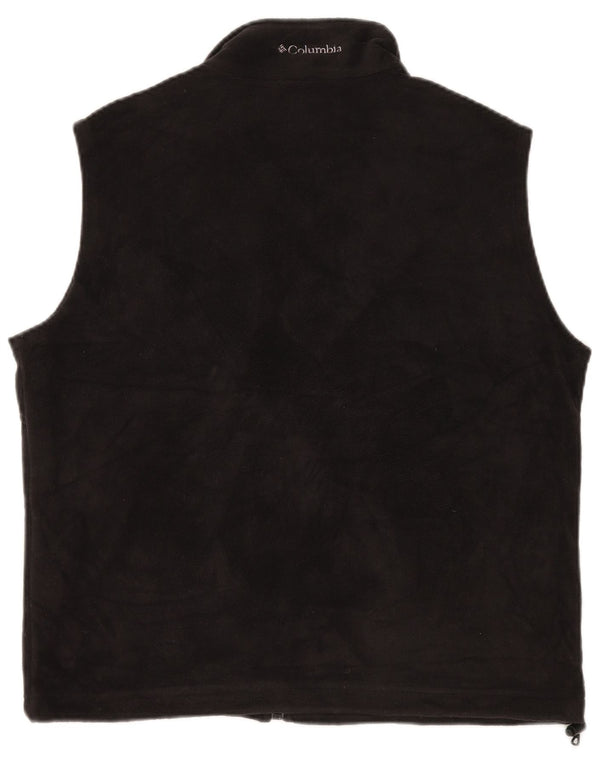 COLUMBIA Damen Fleeceweste UK 16 Large Schwarz Polyester