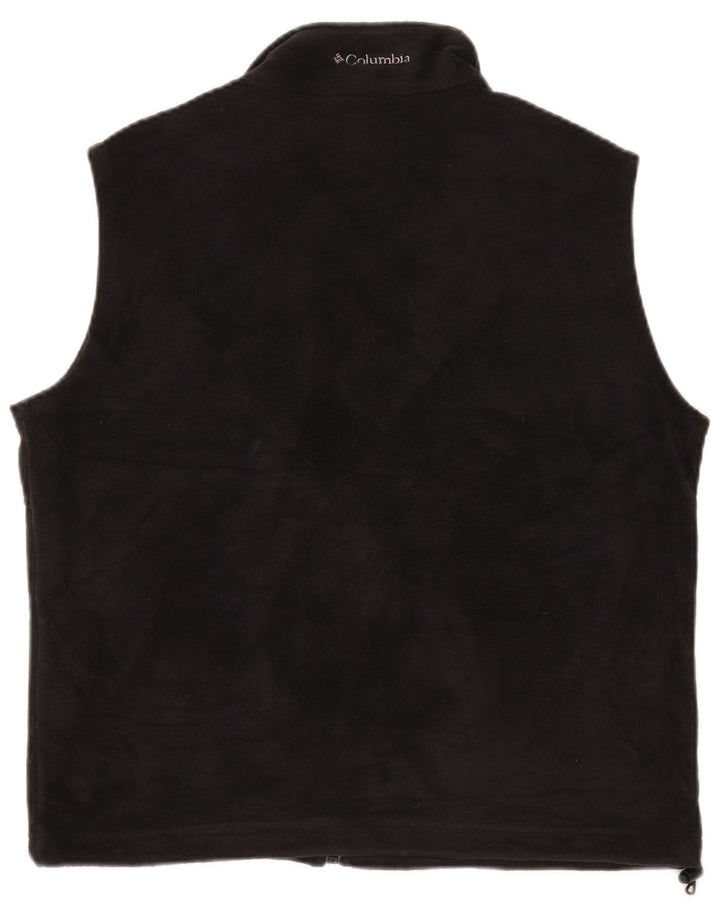 COLUMBIA Damen Fleeceweste UK 16 Large Schwarz Polyester