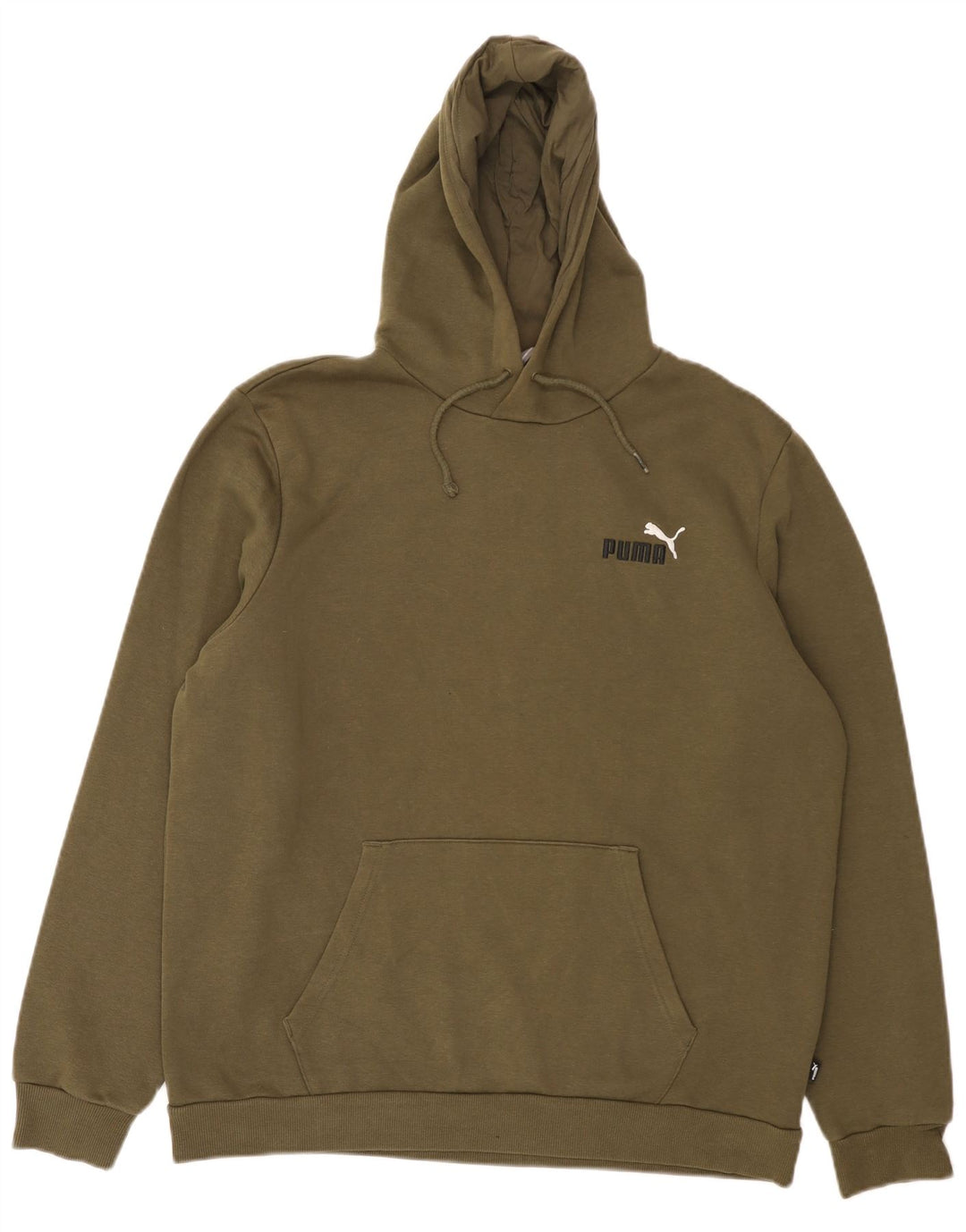 Puma Herren Kapuzenpullover, groß, Khaki, Baumwolle