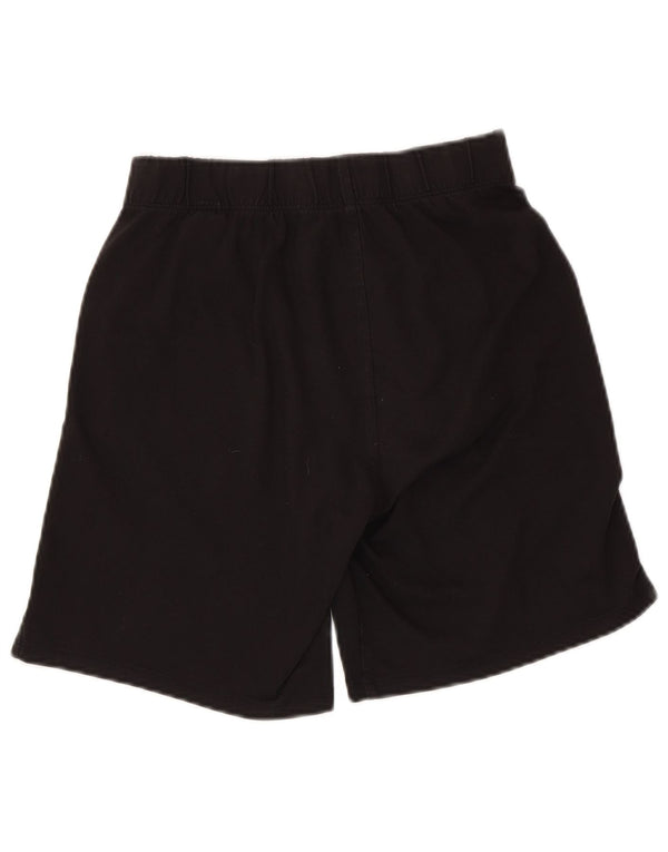 ASICS Damen Sportshorts UK 10 Small Schwarz Baumwolle