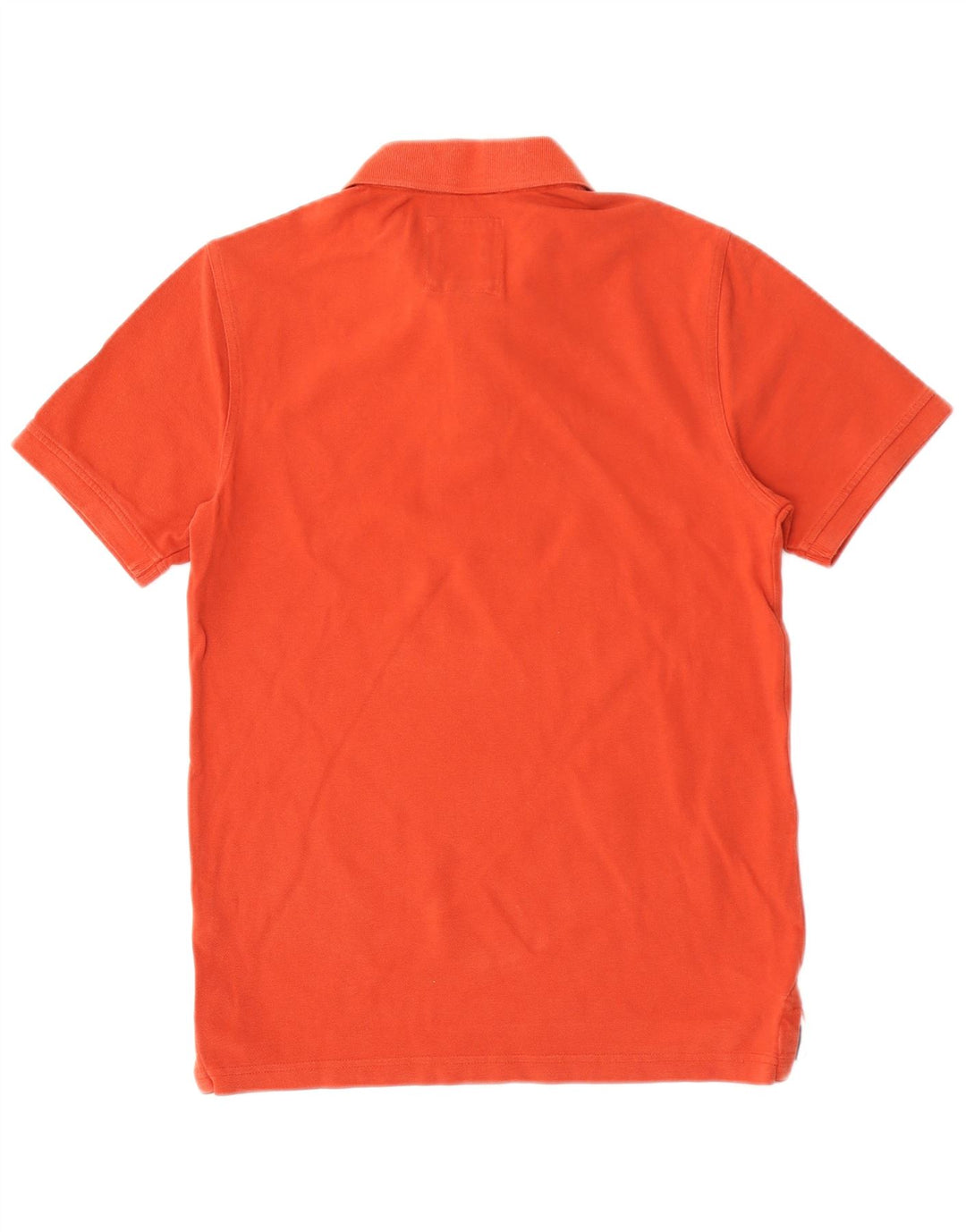 CREW CLOTHING Herren-Poloshirt, Größe S, Orange, Baumwolle