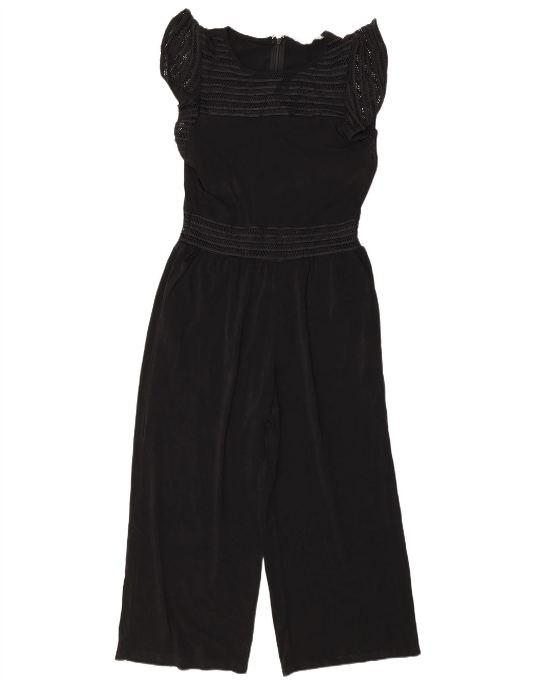 Michael Kors Damen Overall UK 10 Small Schwarz Polyester