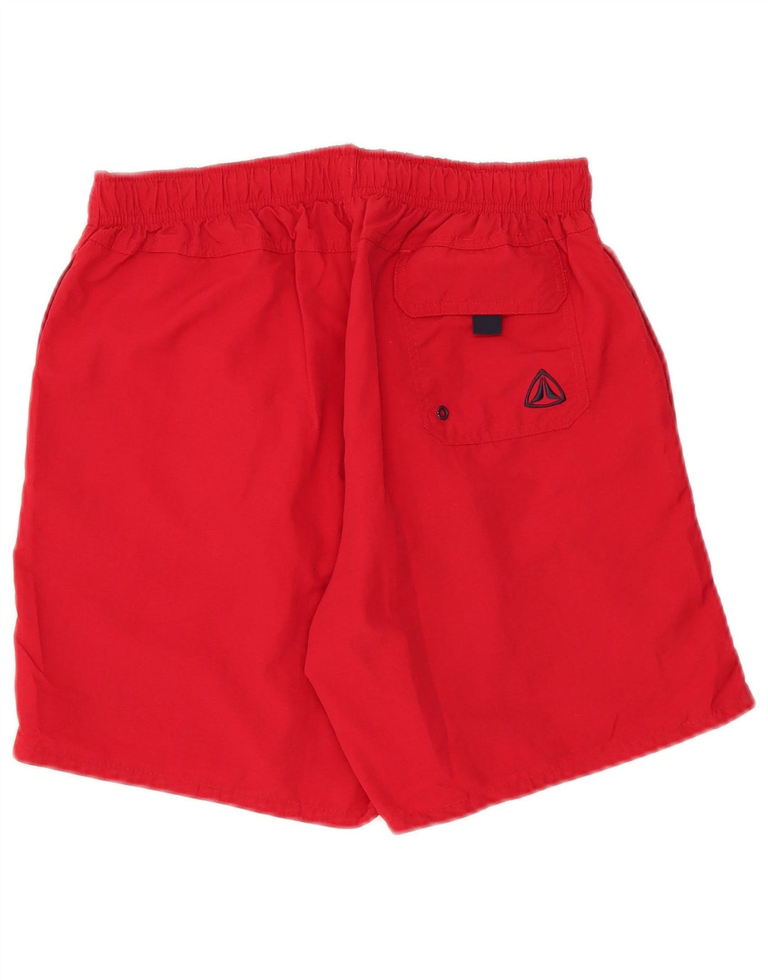 Firefly Herren-Badeshorts aus mittelrotem Nylon