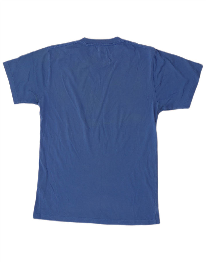 Vans Herren-T-Shirt mit klassischer Passform, klein, aus blauer Baumwolle