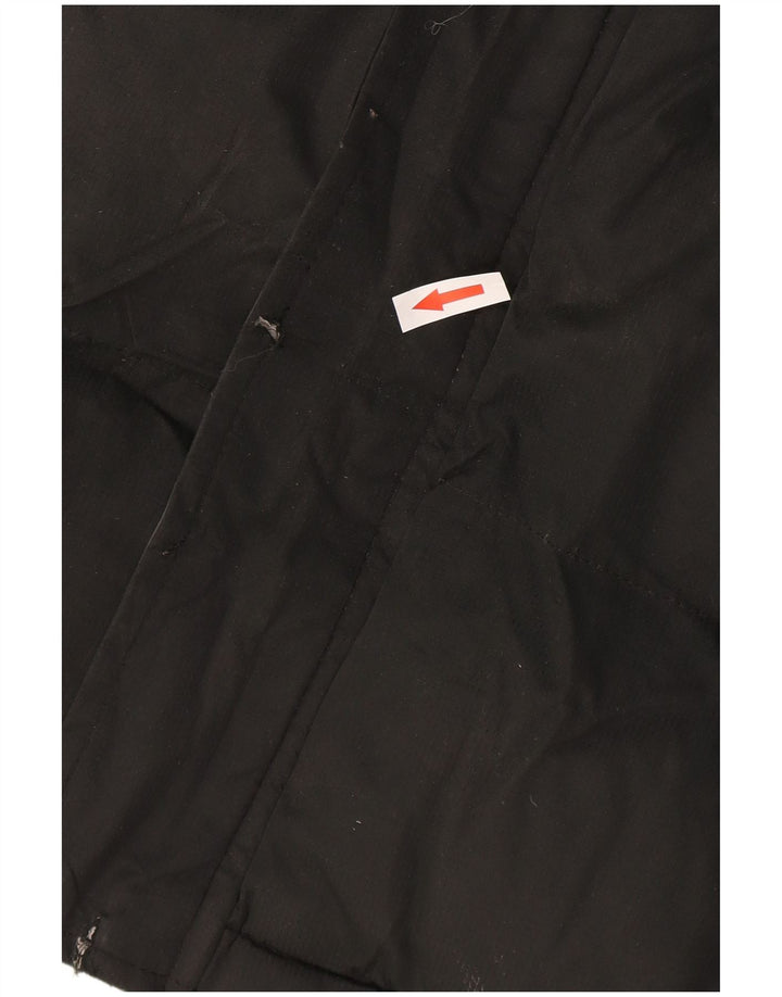 Mountain Warehouse wattierte Herrenjacke mit Kapuze, UK 38, Mittelschwarz, Polyester