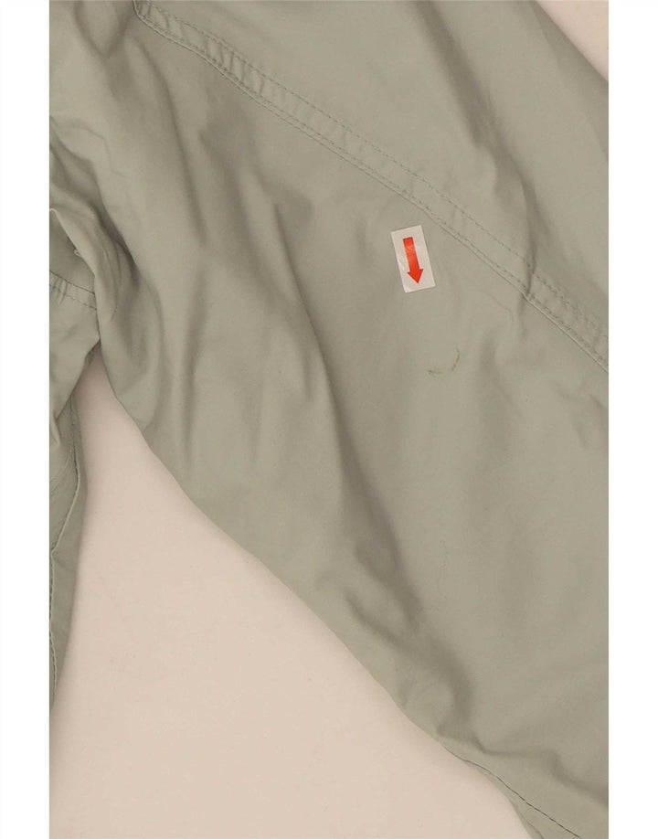 Columbia Damen Interchange Regenjacke mit Kapuze, UK 14, mittelgrünes Nylon