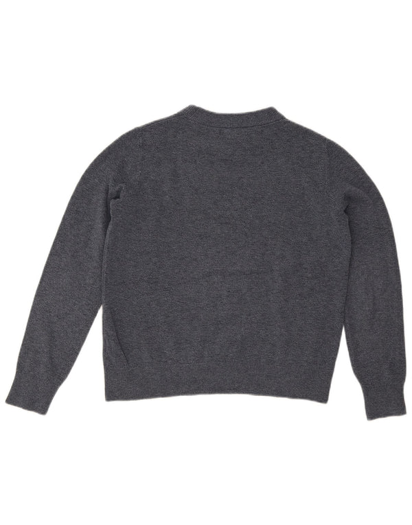 Marks & Spencer Damen-Pullover mit U-Boot-Ausschnitt, Gr. 10, Marineblau