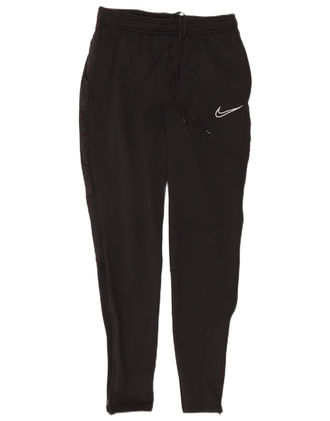 Nike Damen Dri Fit Trainingshose UK 10 Small Schwarz Polyester