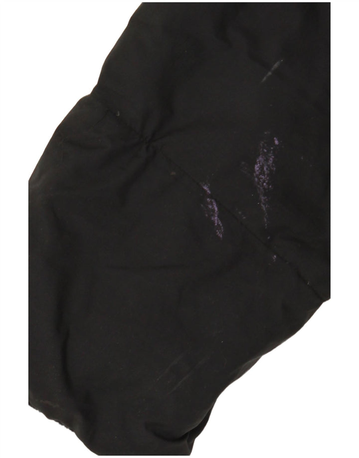 ADIDAS Damen Übergroße, gepolsterte Kapuzenjacke, UK 10, Small, Schwarz, Polyester