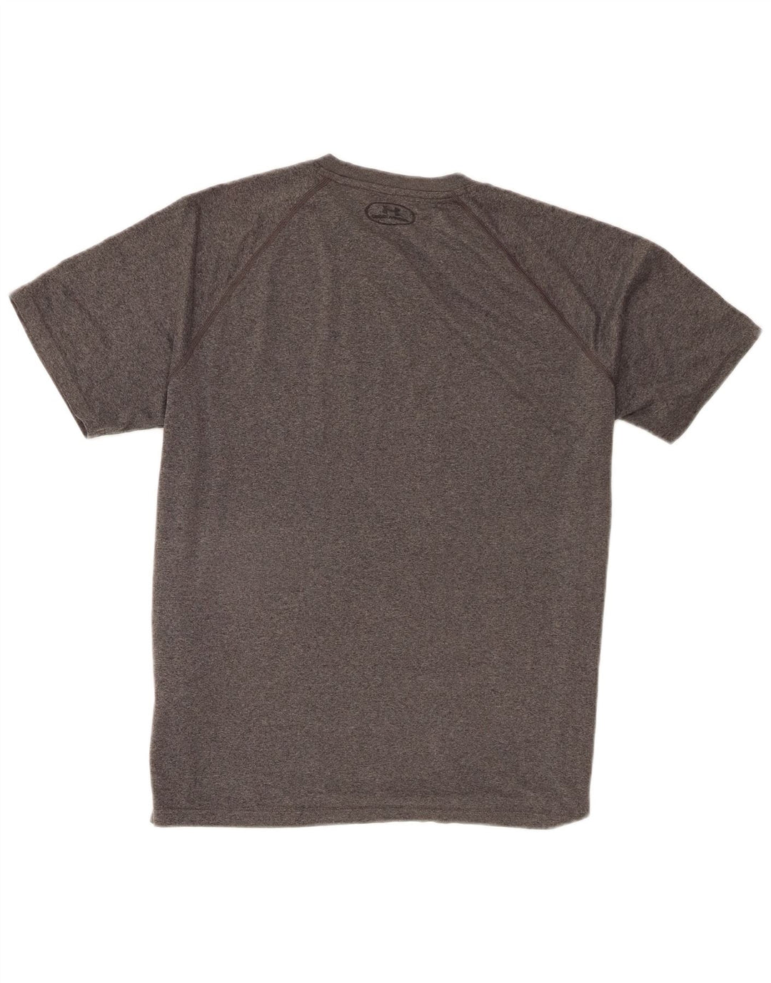 Under Armour Herren-T-Shirt-Oberteil, großes, grau meliertes Polyester