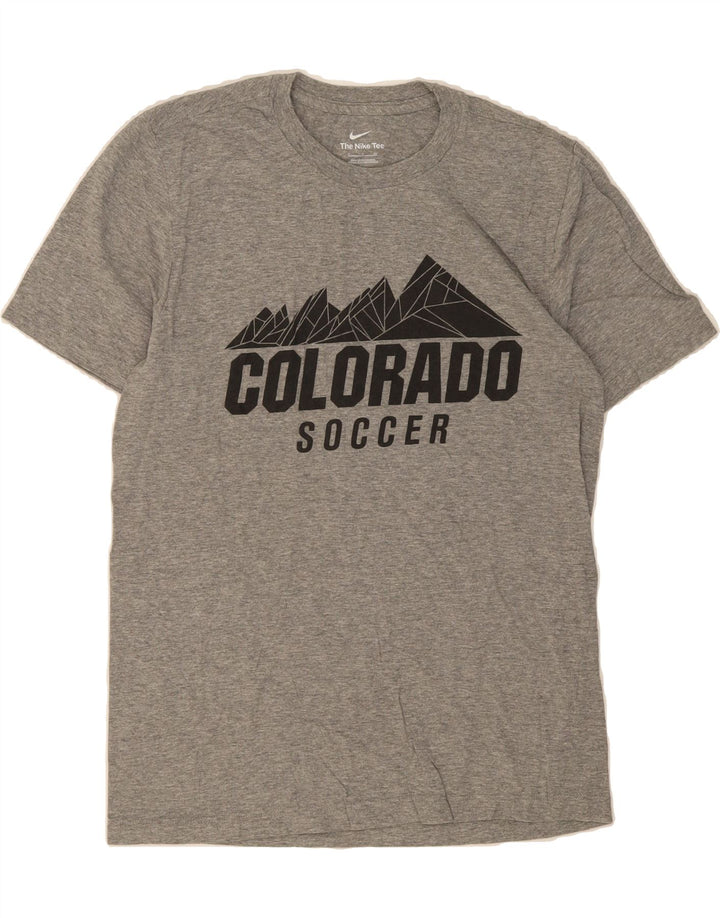 NIKE Mens Colorado Graphic T-Shirt Top Small Grey Cotton Vintage Nike and Second-Hand Nike from Messina Hembry 