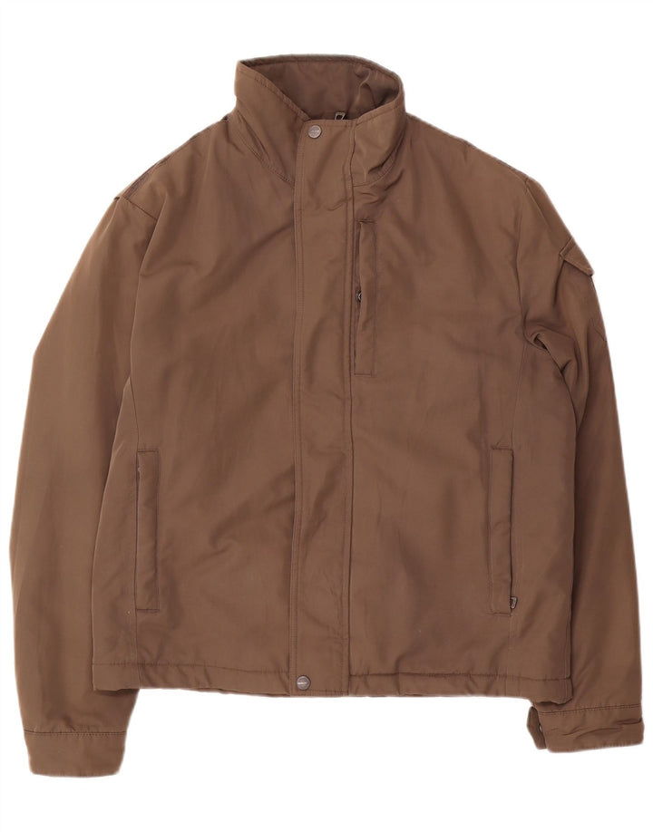 Geox Herren Respira Bomberjacke UK 40 Large Braun Polyester
