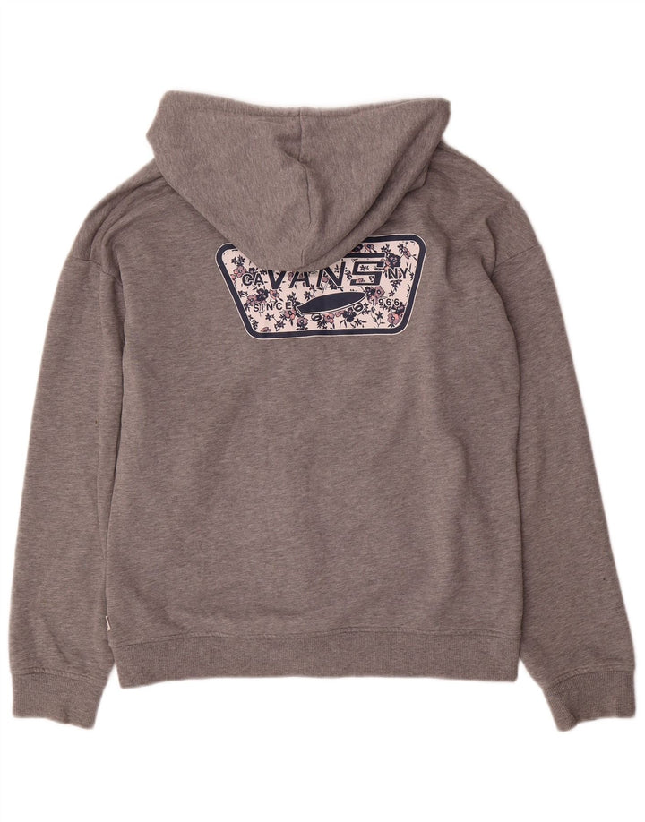 Vans Herren Graphic Zip Hoodie Pullover Mittelgrau