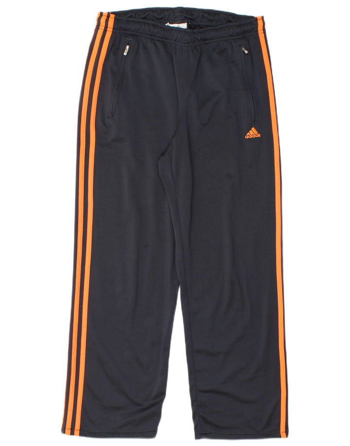 Adidas Herren-Trainingshose, klein, marineblau, Polyester