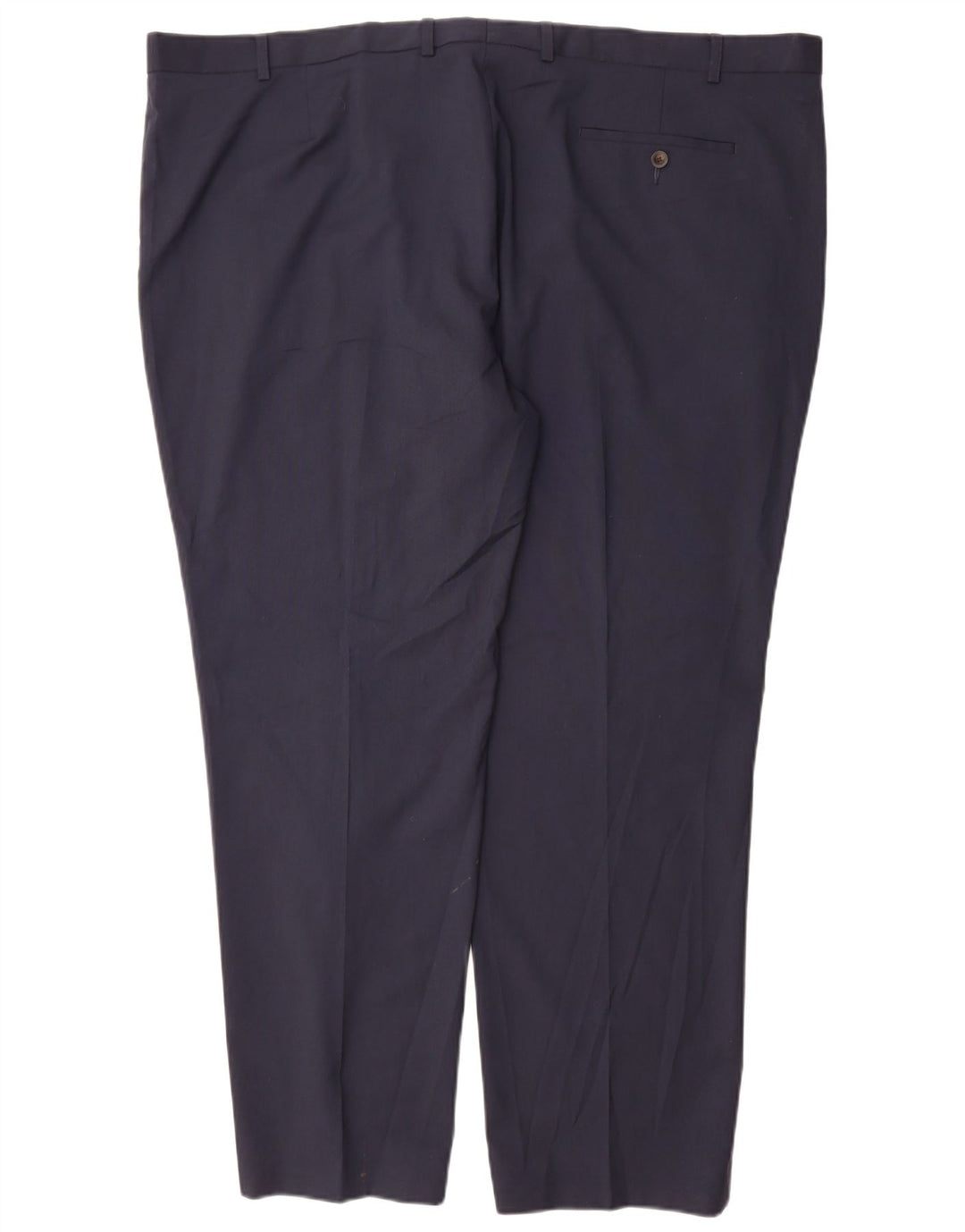 Marks & Spencer Maßgeschneiderte, gerade Anzughose für Herren, W48, L31, Marineblau