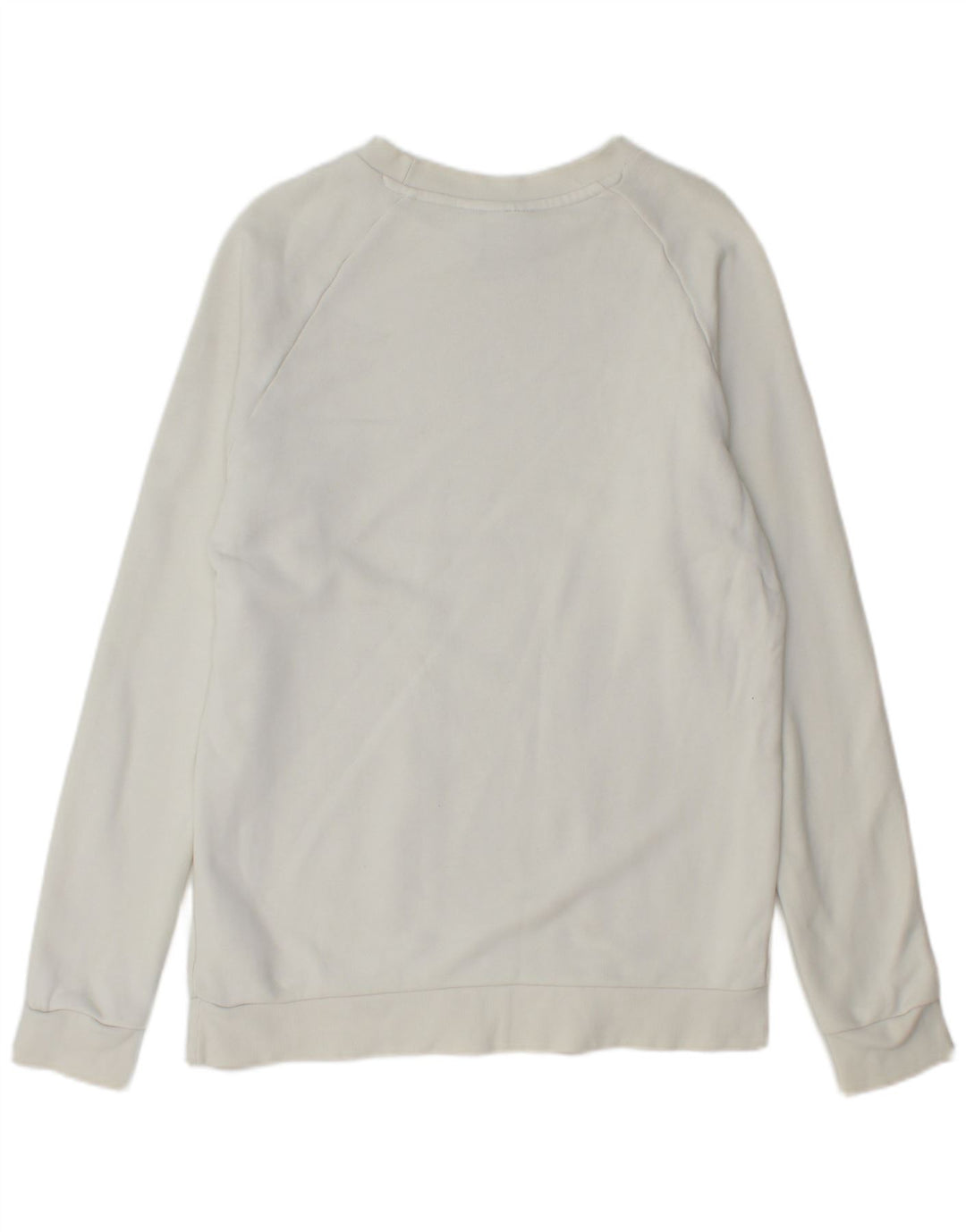ADIDAS Herren Grafik-Sweatshirt-Pullover, klein, weiße Baumwolle