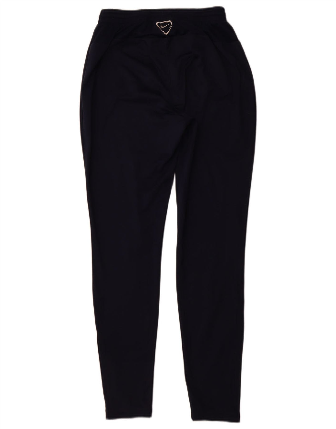 NIKE Damen Dri Fit Trainingshose UK 10 Small Marineblau Polyester