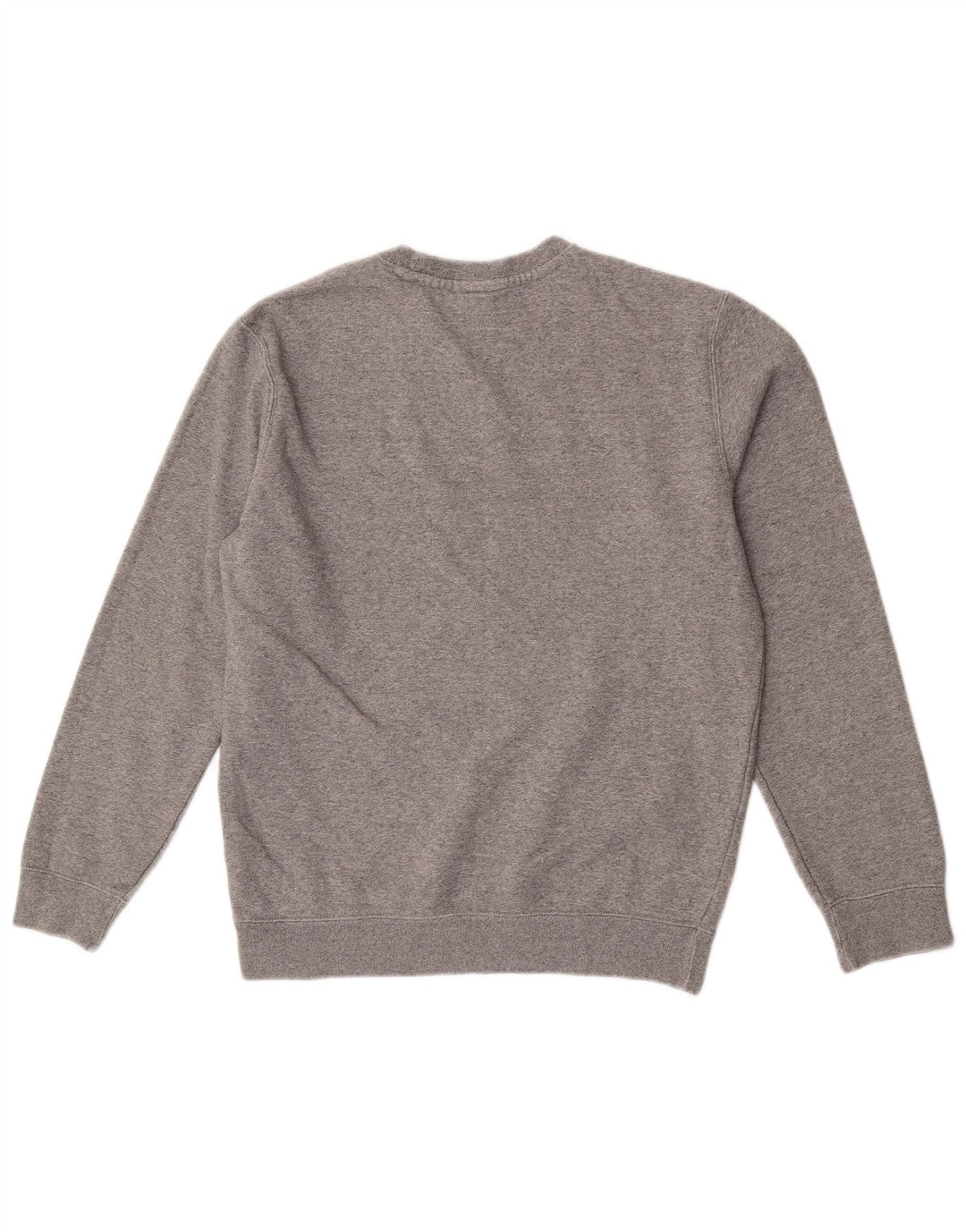 Champion Womens Graphic Oversized Sweatshirt Pullover UK 10 Small Grau