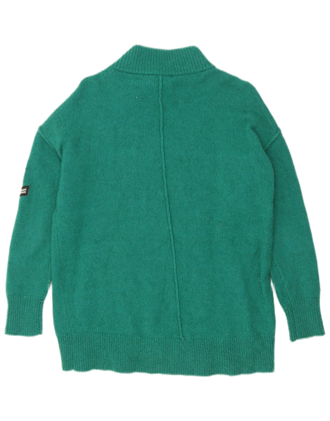 MINT VELVET Damen-Pullover mit Rollkragen, übergroß, Gr. 10, Größe S, Grün