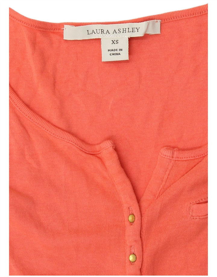 Laura Ashley Damen Weste Top UK 6 XS Rosa