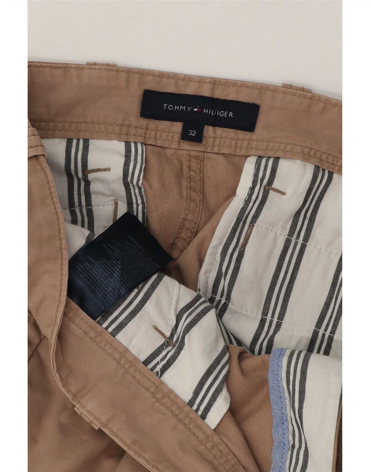 Tommy Hilfiger Herren Cargoshorts W32 Mittelbeige Baumwolle