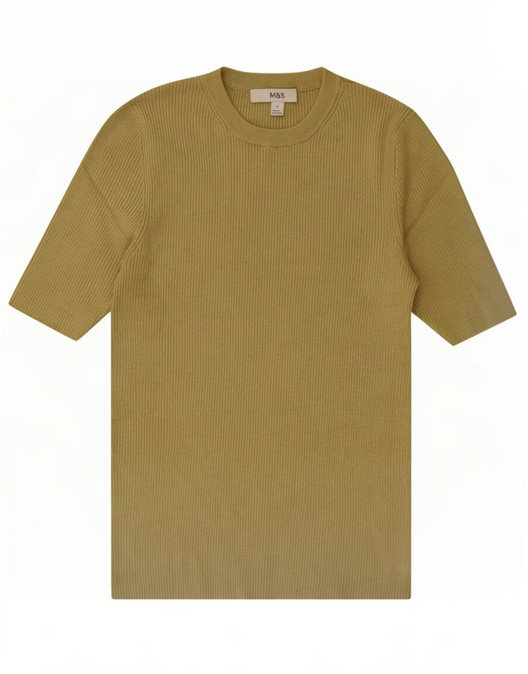 Marks & Spencer Damen Top 3/4 Ärmel UK 12 Medium Khaki