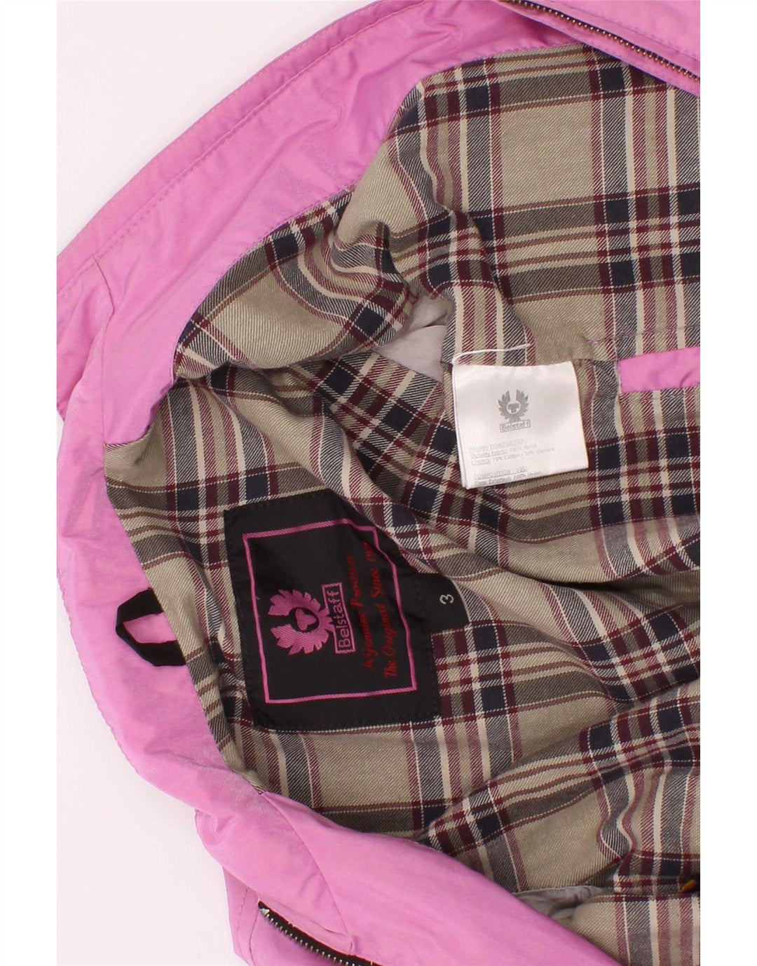 Belstaff Mädchen-Bomberjacke, 2–3 Jahre, rosa Nylon