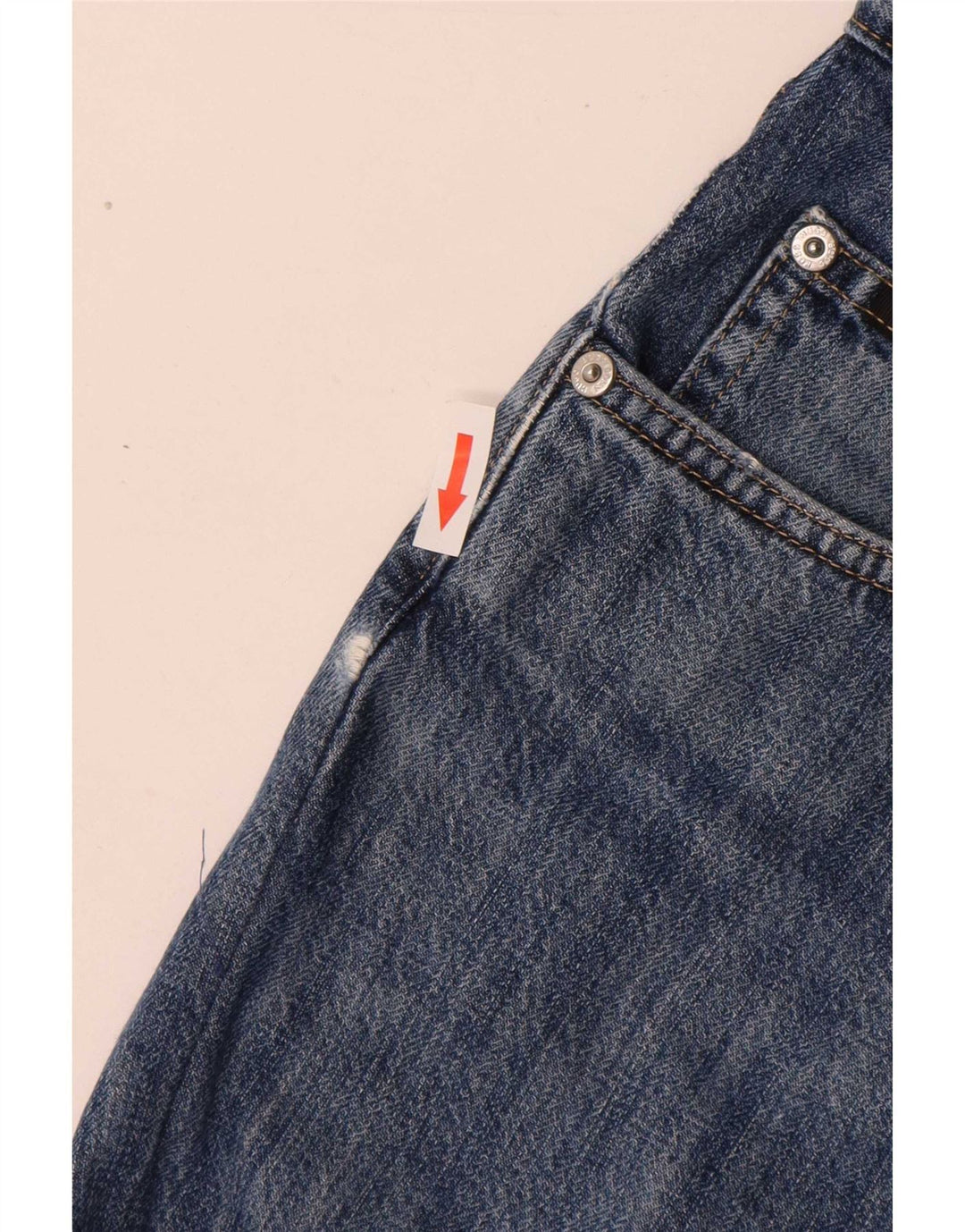 Hugo Boss Herren Straight Jeans W32 L29 Blau