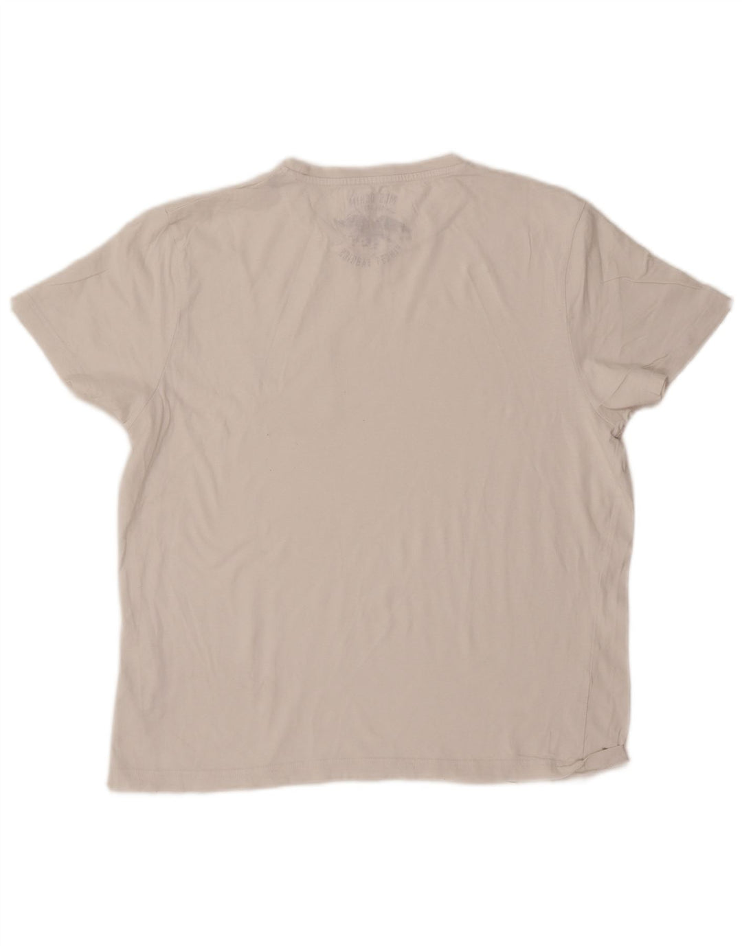 Marlboro Classics Herren-T-Shirt-Oberteil, groß, aus weißer Baumwolle