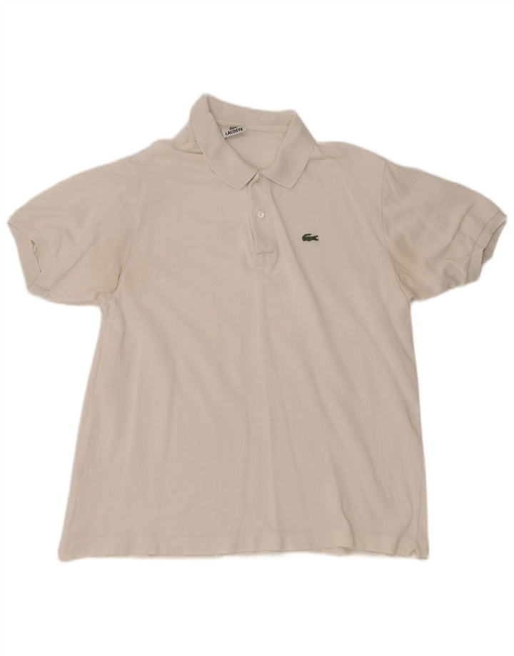 Lacoste Herren Poloshirt Größe 6 XL Weiß