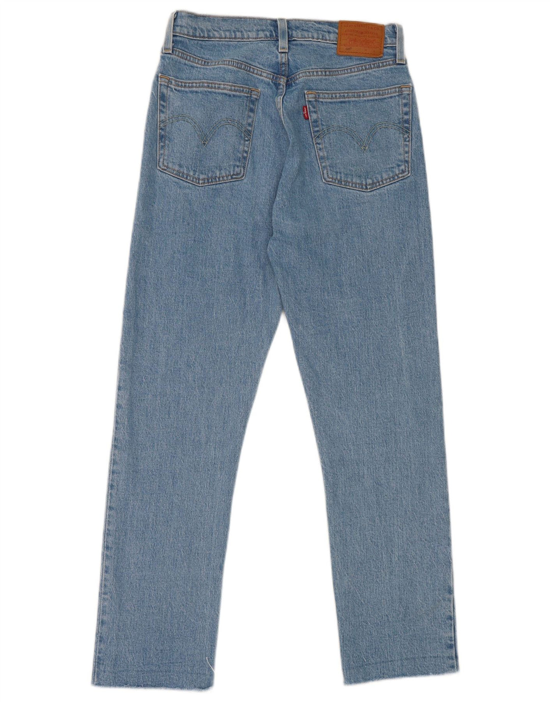 Levi's Damen 501 Straight Jeans W26 L28 Blaue Baumwolle