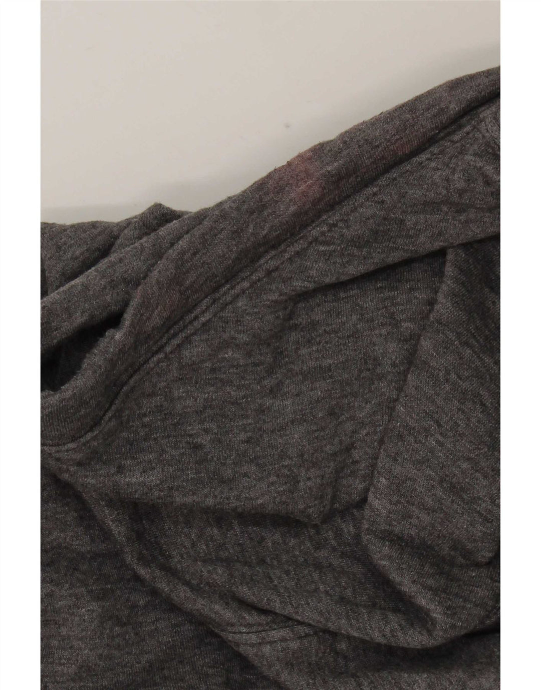 Nike Damen Kapuzenpullover UK 14 Mittelgraue Baumwolle