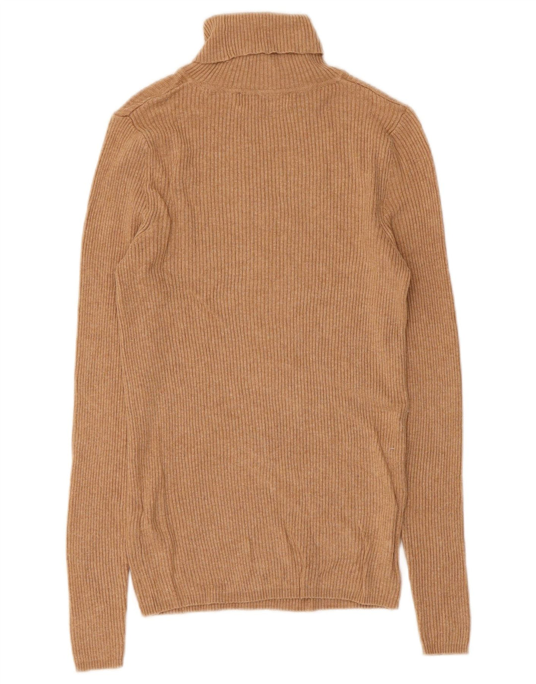 Marks & Spencer Damen-Pullover mit Rollkragen, Gr. 10, Größe S, braun, Viskose