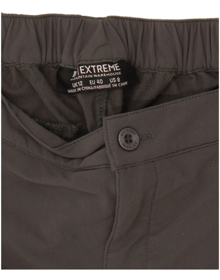 Mountain Warehouse Damen-Cargoshorts UK 12 Medium W29 Grau