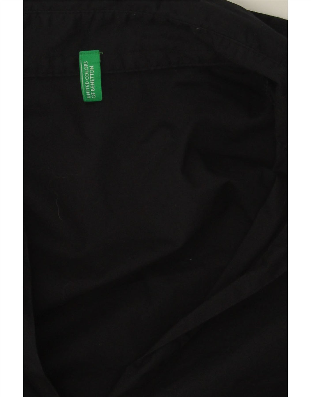BENETTON Womens Pullover Shirt UK 14 Large Black Vintage Benetton and Second-Hand Benetton from Messina Hembry 