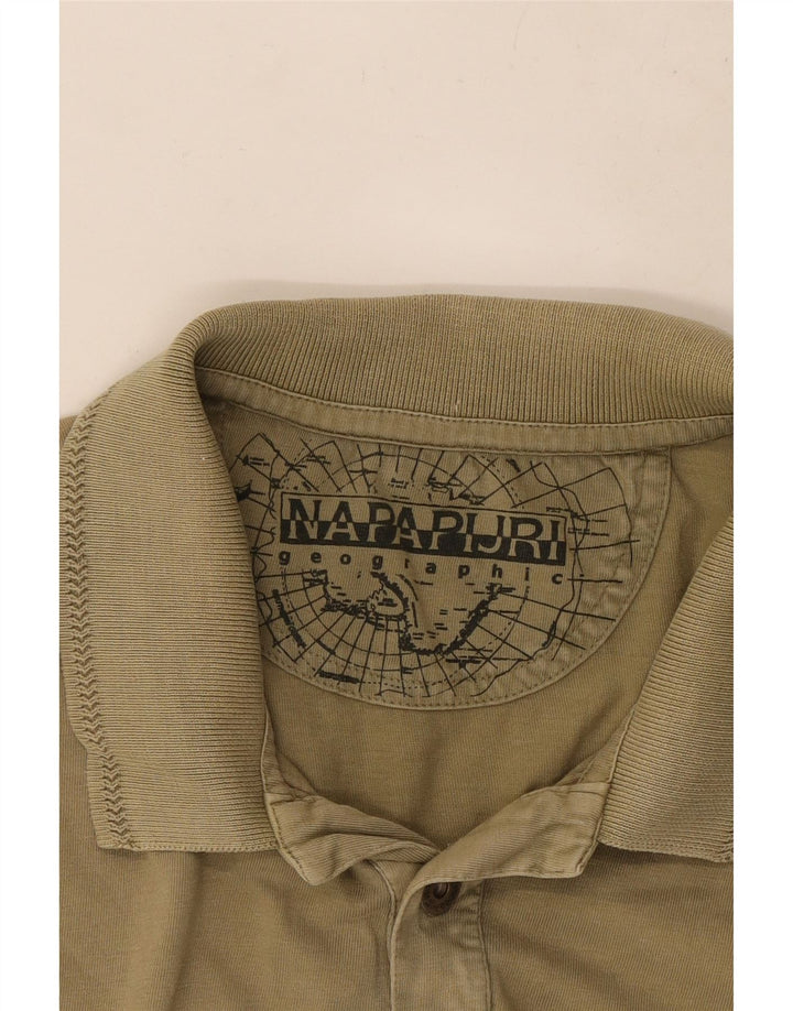 Napapijri Herren Poloshirt Mittelgrün